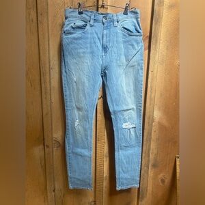 Empyre Verge Light Wash Distressed Skinny Jeans Men’s‎ Size 30